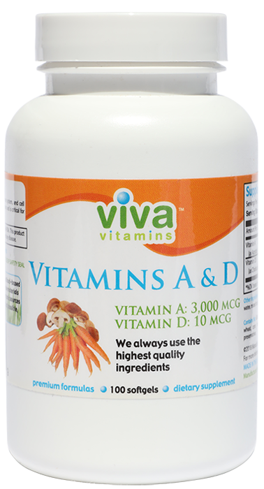 Vitamin A&D 3000 MCG / 10 MCG